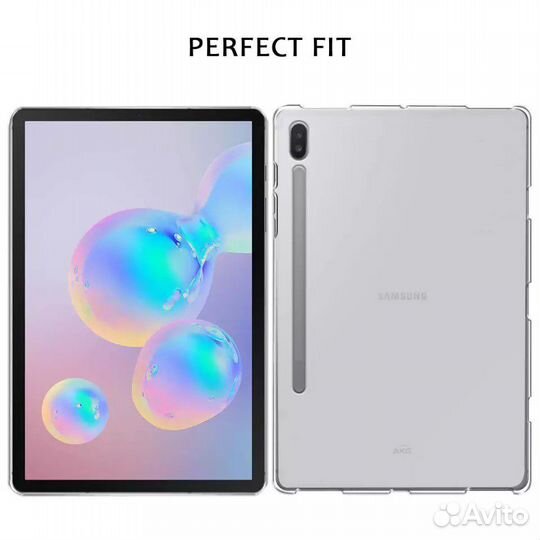 Усиленный чехол для Galaxy Tab S8 Plus S7 Plus FE