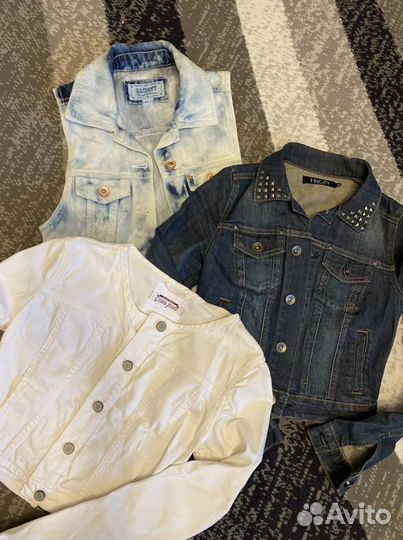 Куртки джинсовые