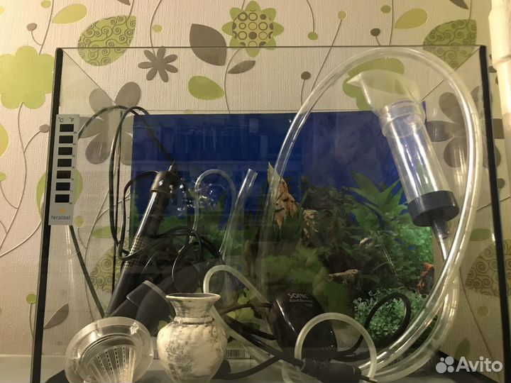 Аквариум 20 л с оборудованием