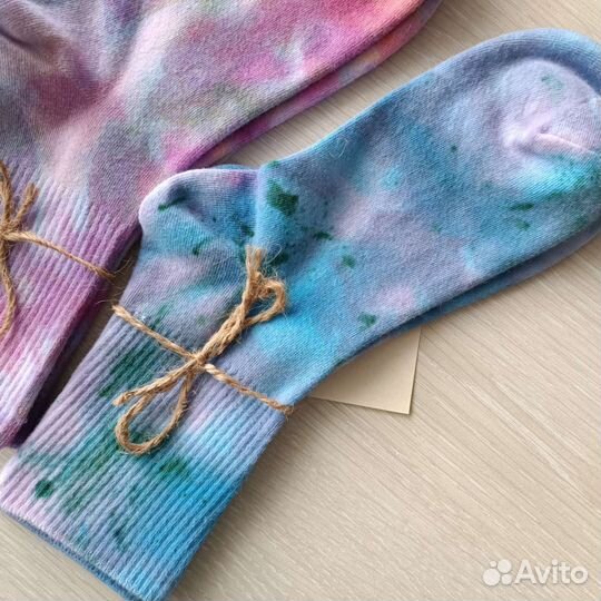 Носки тай-дай