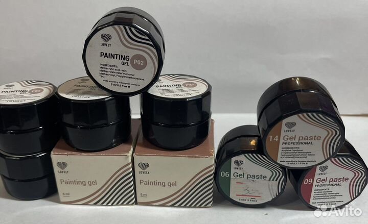Гель краска для маникюра