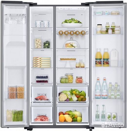 Холодильник Samsung RS68N8231S9 нержавеющая сталь