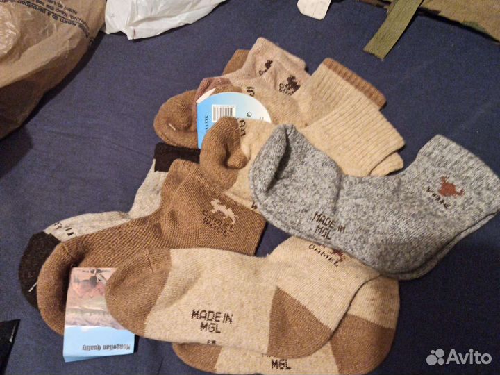 Носки детские верблюжей шерсти