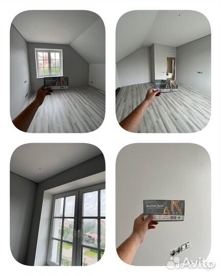 Поклейка обоев