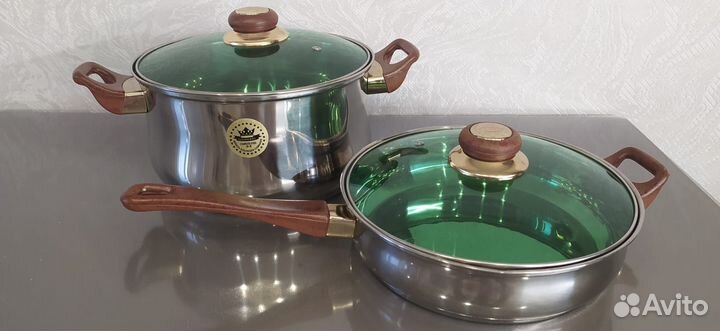 Набор кастрюля 5 л + сковорода