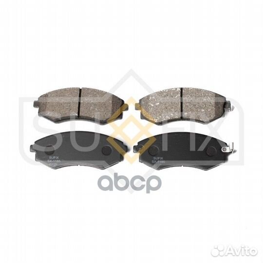 Колодки тормозные дисковые перед прав/лев H