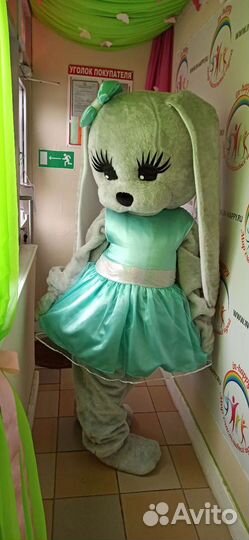 Ростовая кукла Серый Зайка