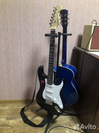Электрогитара fender squier stratocaster