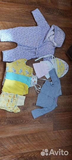 Детские вещи пакетом для девочек 68 74