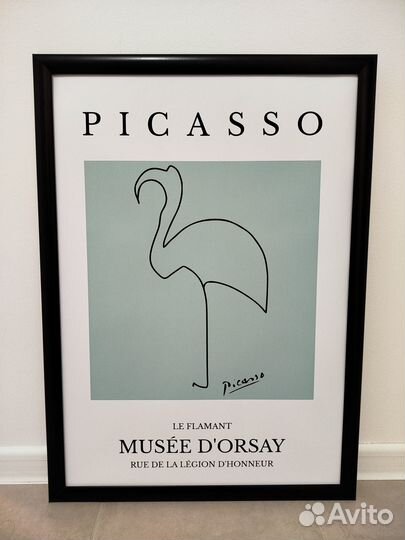 Большой графические постер Пабло Пикассо