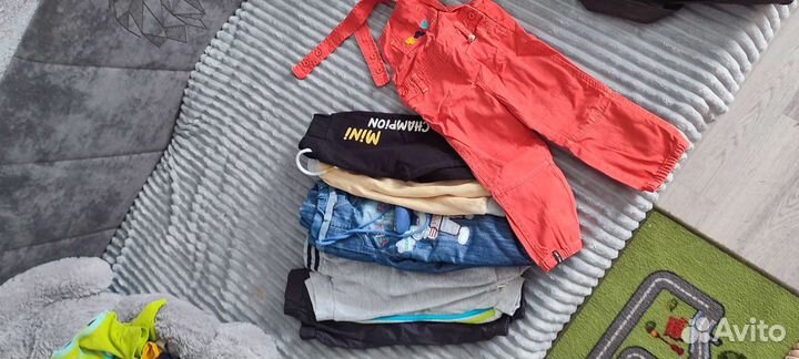 Вещи для мальчика 74-86см