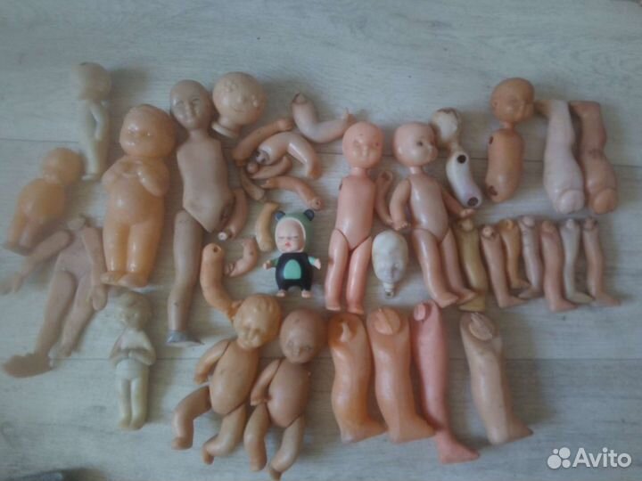 Запчасти для маленьких кукол СССР часть 8