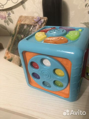 Кубик развивающий