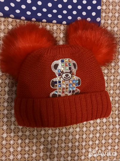 Шапки, перчатки 5-6лет