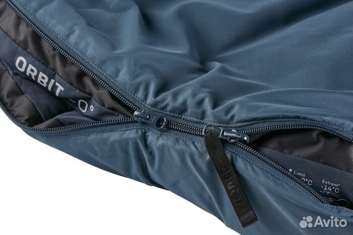 Спальник Deuter 2022 Orbit 0 REG (левый), arctic/i
