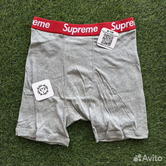 Трусы Supreme Boxer briefs hanes 