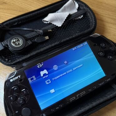 Sony PSP Playstation portable 3004 черн бу