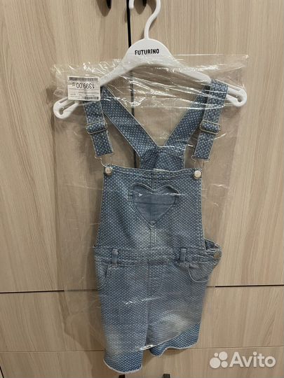 Джинсовый комбинезон futurino