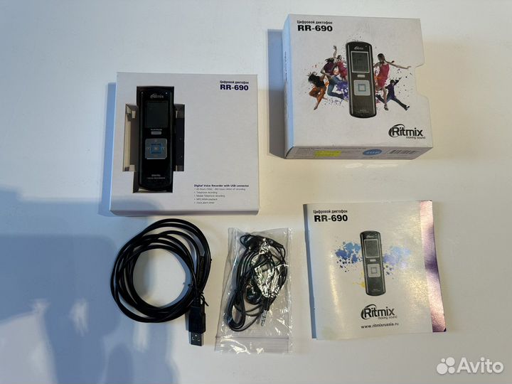Цифровой диктофон Ritmix RR-690