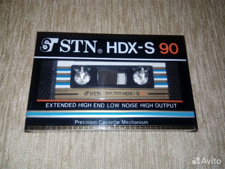 Аудиокассета STN HDX-S 90. Новая