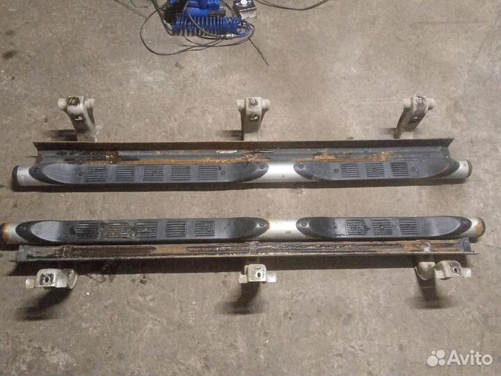 Подножки pajero спорт 2