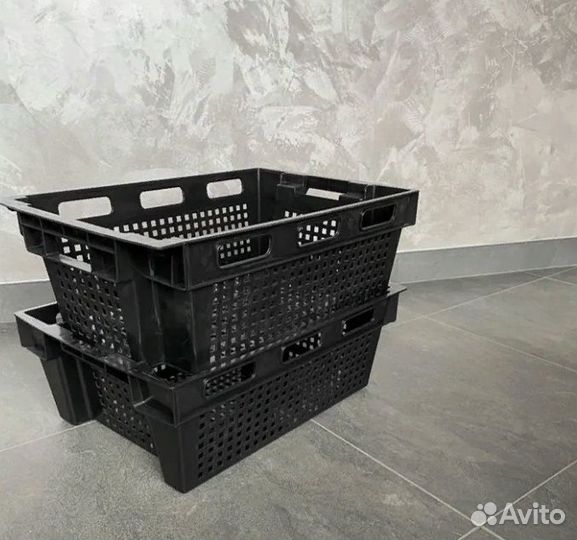 Ящики пластиковые 600х400х200 для овощей