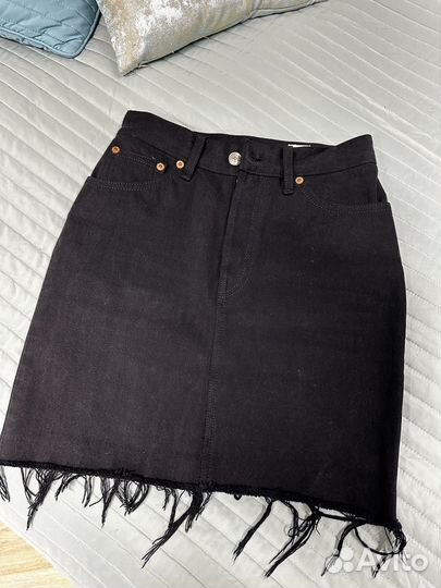 Джинсовая юбка levis