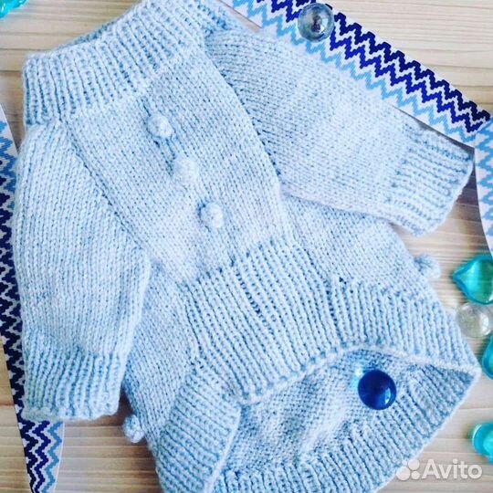 Вязаная одежда для собак, новая