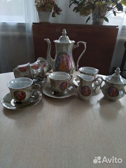 Кофейный сервиз новый