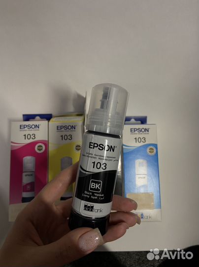 Оригинальные чернила для принтера epson 103