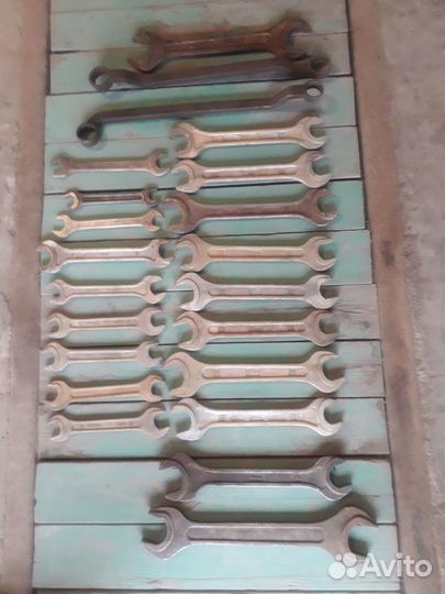 Ключи рожковые,накидные,разводные СССР