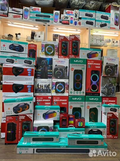 Портативная блютуз колонка музыкальный центр