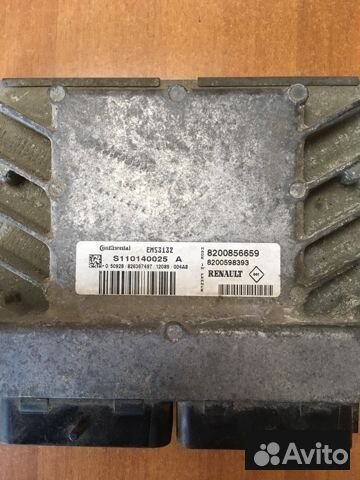Блок управления двигателем Renault Logan 1 2010