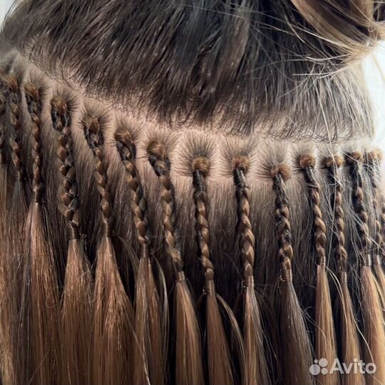 Афронаращивание волос / Наращивание волос