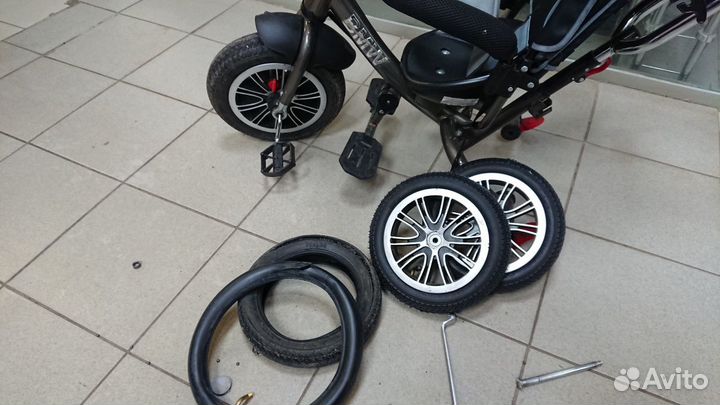 Ремонт детского велосипеда бмв, Трайк