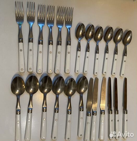 Столовый набор ложки и вилки 24 предмета