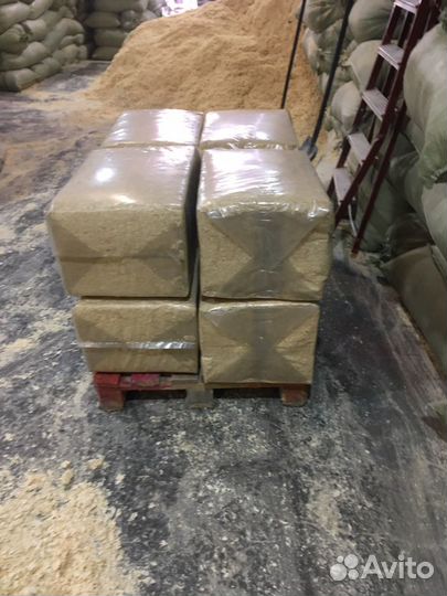 Стружка в брикетах