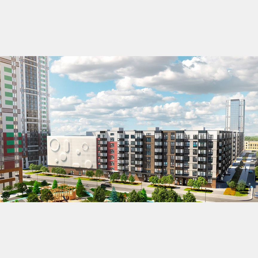 2-к. квартира, 71,6 м², 2/8 эт.