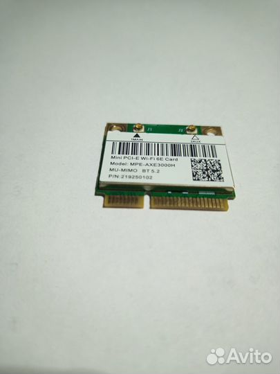 Wifi 6e bt5.2 mini pci-e адаптер