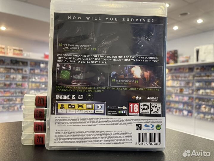 Alien Isolation PS3 б.у
