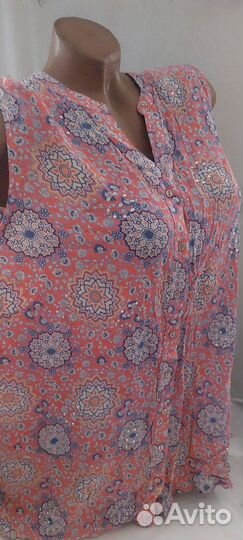 Блузка без рукавов вискоза George р.52-54