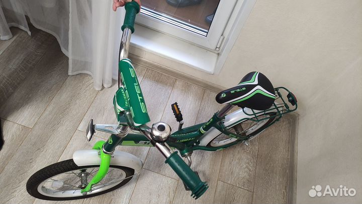 Детский велосипед Stels Talisman 16 зелёный