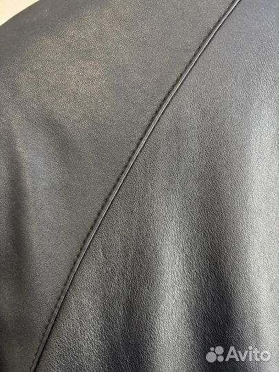 Плащ из натуральной кожи женский