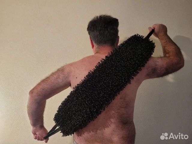 Мочалка ручной работы