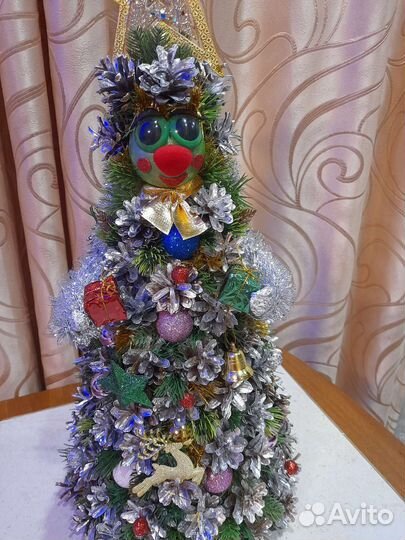 Новогодний декор. Мадам,Ёлочка