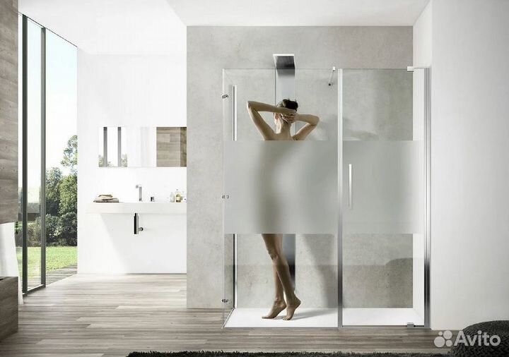 Стеклянная перегородка