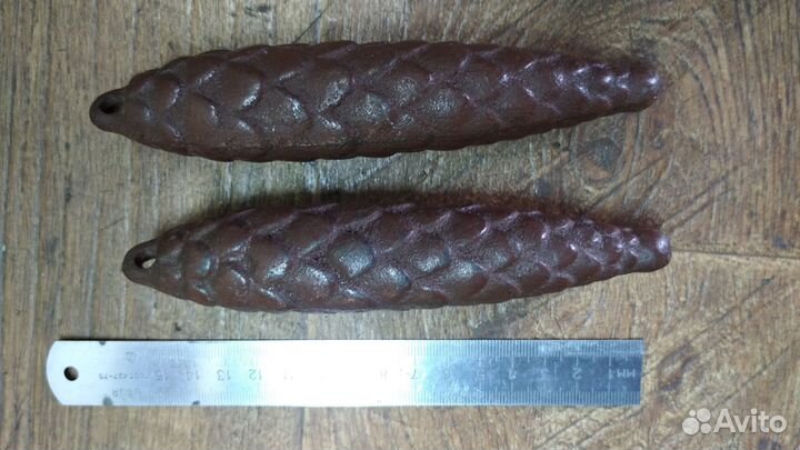 Гирьки, Шишки от настенных часов (2 шт). СССР