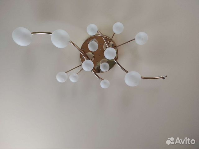 Люстра потолочная светодиодная с пультом