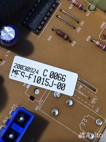 Модуль управления стиральной машины samsung