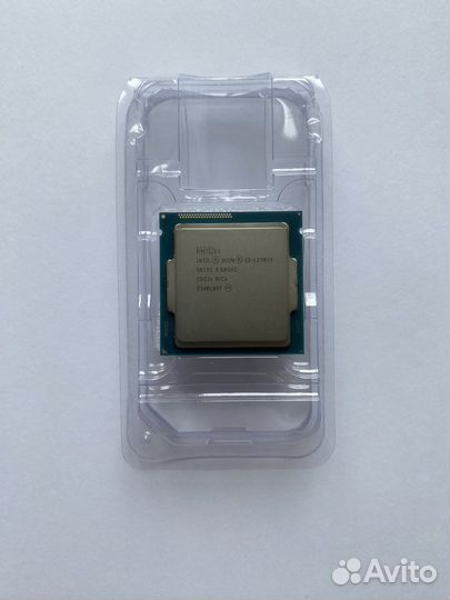 Процессор intel Xeon e3 1270 v3
